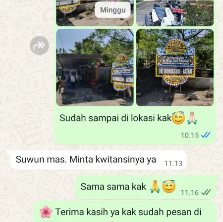 Pengiriman Papan Bunga Duka Vihara Avalokitesvara
