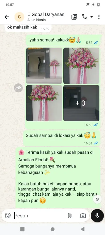 Pengiriman Karangan Bunga Vihara Avalokitesvara